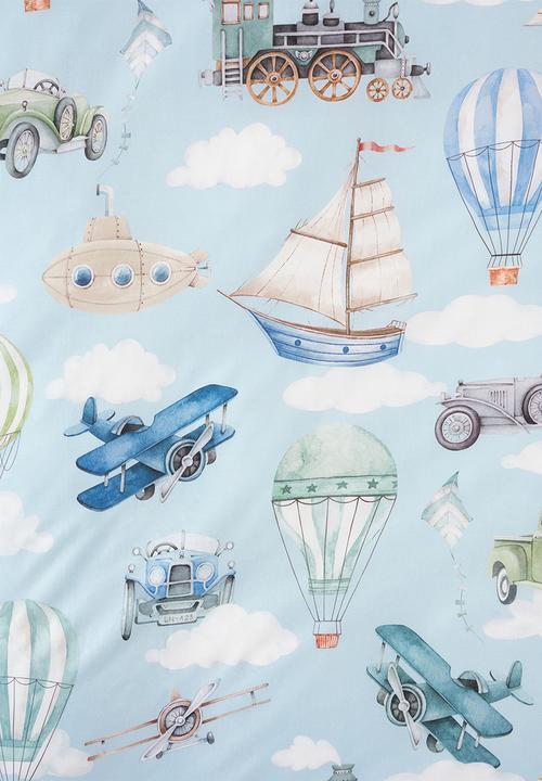 Linen House - Jetset Journey Duvet Cover Set - Blue