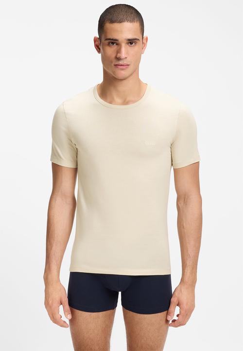 BOSS - TShirt RN 3Pk Classic - White/ Grey/Stone