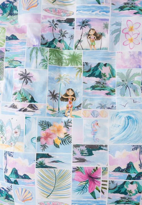 Linen House - Palm Paradise Duvet Cover Set - Multi