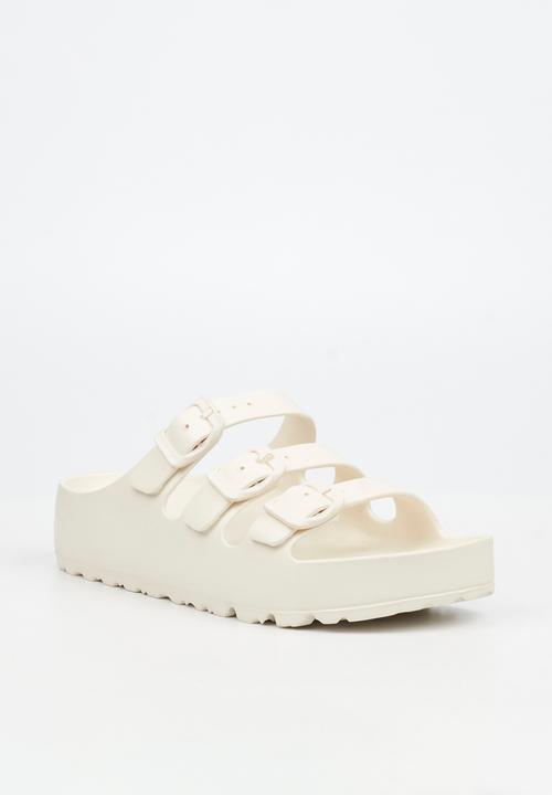 Viabeach - Myla 1 triple buckle sandal - beige