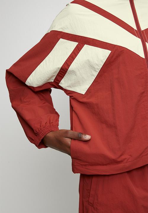 Reebok - Women's Icon Open Hem Tracktop - Heritage Red/Linen