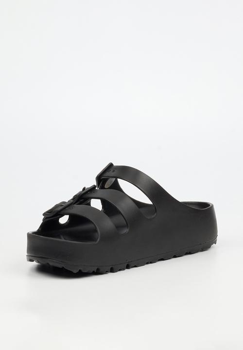 Viabeach - Myla 1 triple buckle sandal - black