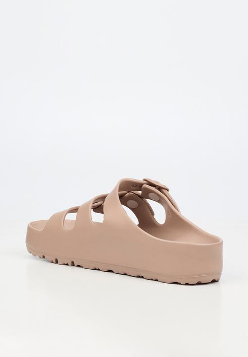 Viabeach - Myla 1 triple buckle sandal - natural