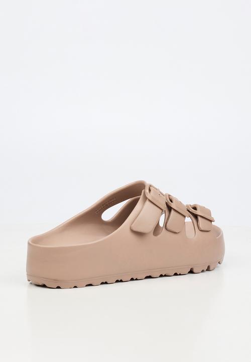 Viabeach - Myla 1 triple buckle sandal - natural