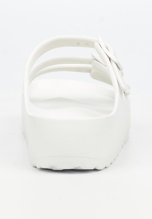Viabeach - Myla 1 triple buckle sandal - white
