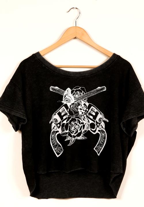 MINKPINK Fashion - Crossfire Tee – Black