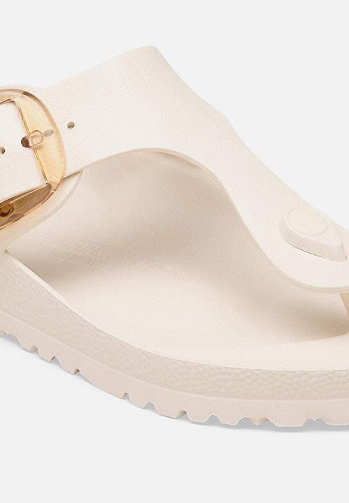 Birkenstock - Gizeh Big Buckle EVA regular - eggshell