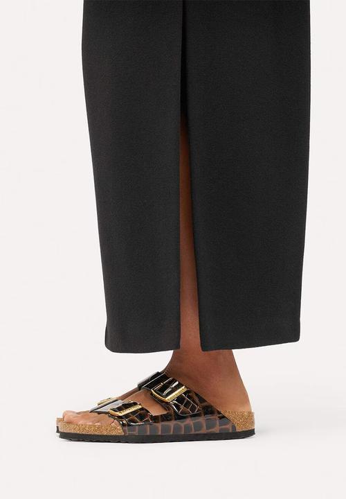 Birkenstock - Arizona LENA Emboss Animal Black