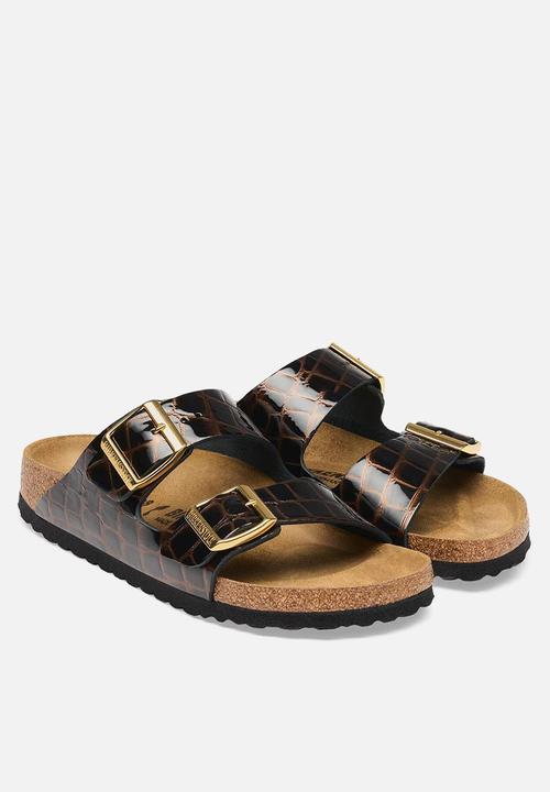 Birkenstock - Arizona LENA Emboss Animal Black