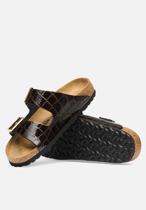 Birkenstock - Arizona LENA Emboss Animal Black
