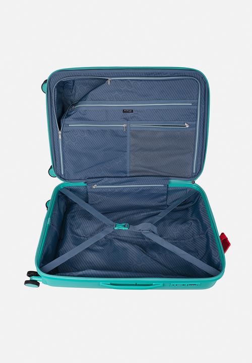 Cellini - Medium Trolley Case - Aqua Green