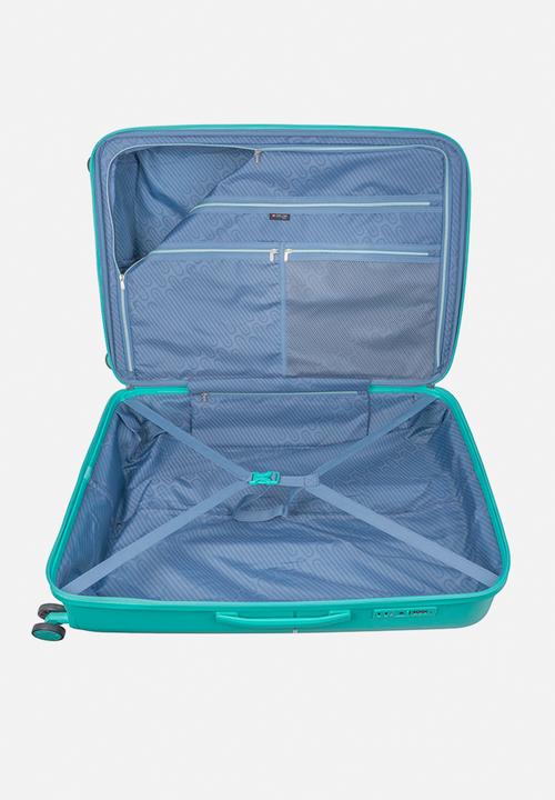 Cellini - Large Trolley Case - Aqua Green