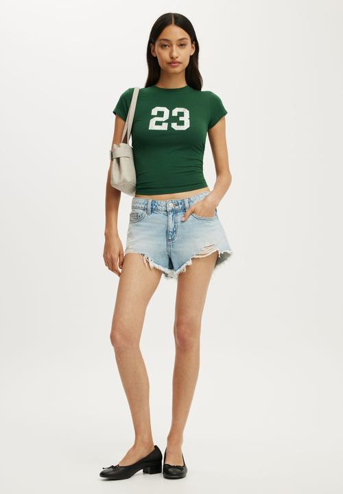 Cotton On - All Day Graphic Tee - 23/Heritage Green
