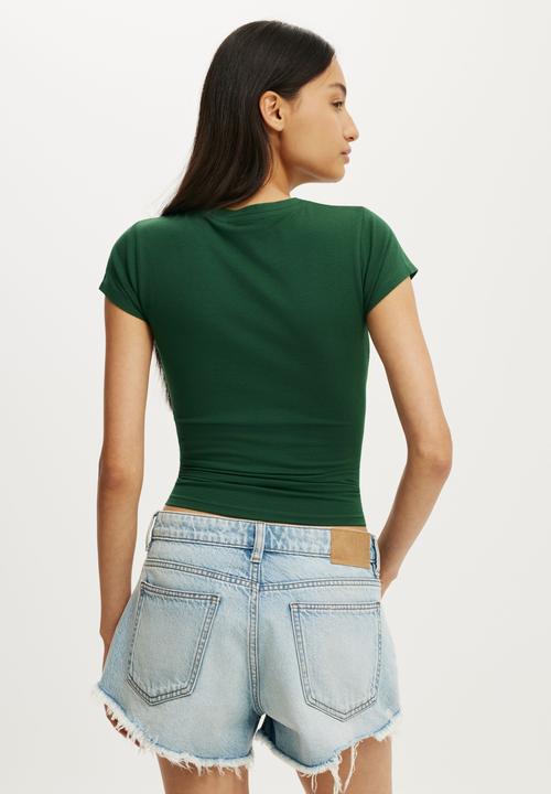 Cotton On - All Day Graphic Tee - 23/Heritage Green