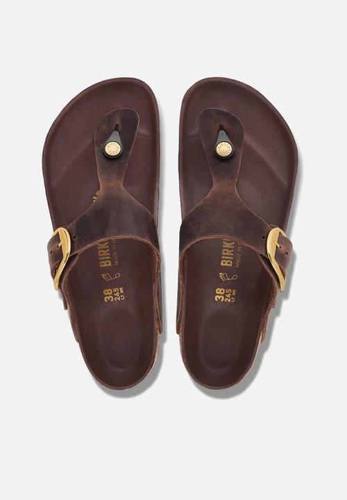 Birkenstock - Gizeh Big Buckle LEOI Habana HEX