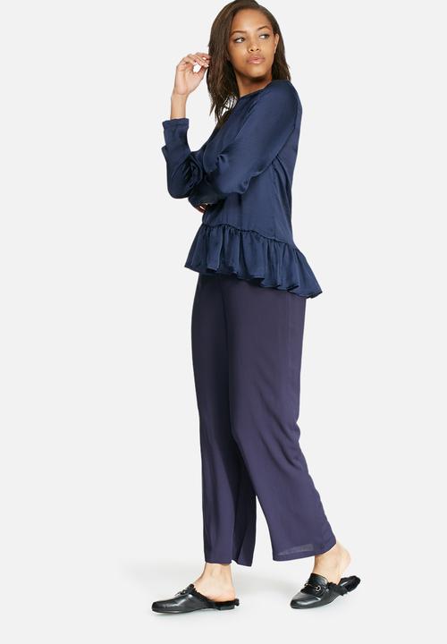 dailyfriday - Asymmetric peplum blouse