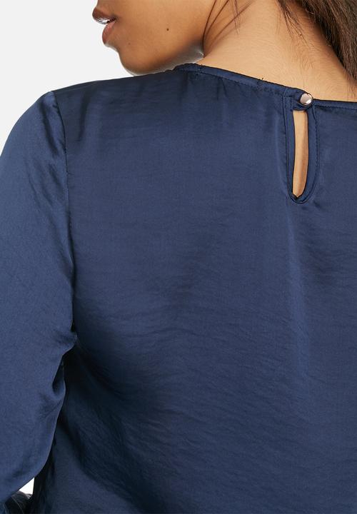 dailyfriday - Asymmetric peplum blouse
