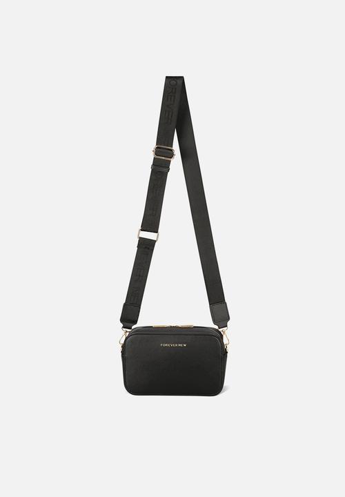 Forever New - Eva camera multi strap bag in - black