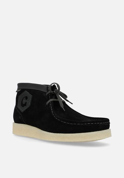 Grasshoppers - Brookly black suede black texas