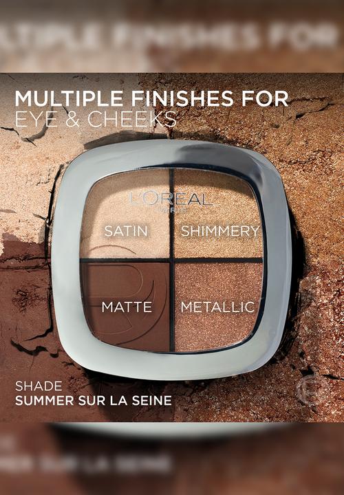 L'Oreal Paris - Rendez - Vous Couleur Eye & Cheek Quad - Summer Sur La Seine