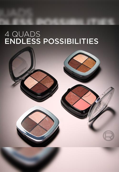 L'Oreal Paris - Rendez - Vous Couleur Eye & Cheek Quad - Autumn À Montmarte