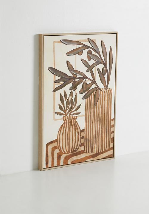 Sixth Floor - Foliage Still Life Artwork - Multi