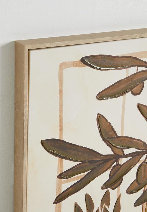 Sixth Floor - Foliage Still Life Artwork - Multi