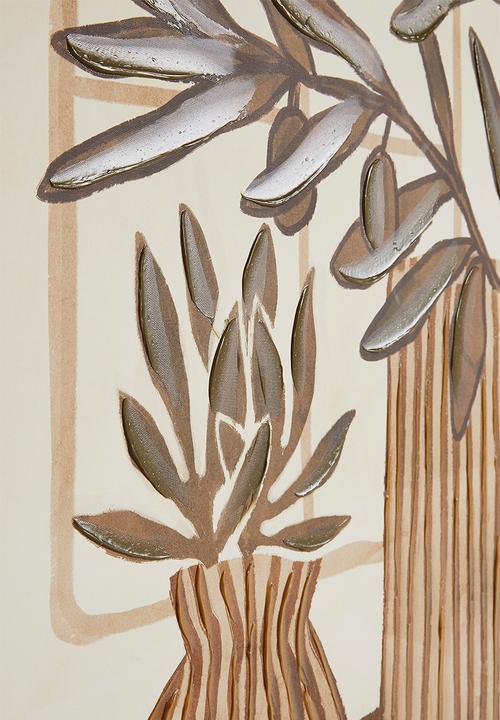 Sixth Floor - Foliage Still Life Artwork - Multi