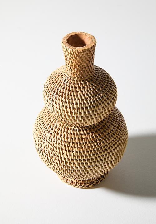 Sixth Floor - Weaving Vase - Natural
