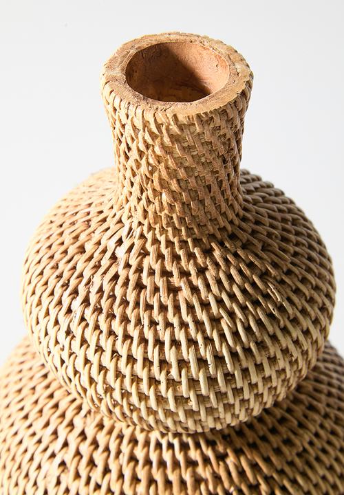 Sixth Floor - Weaving Vase - Natural