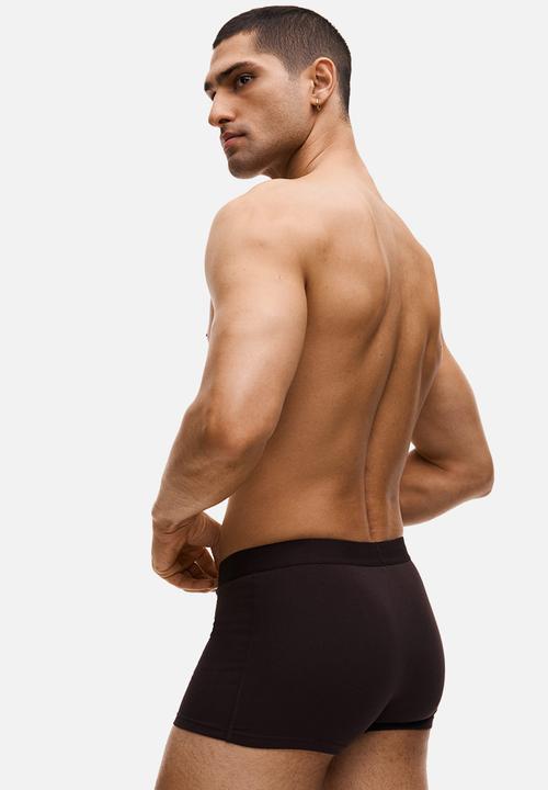 H&M - 3-Pack short trunks with lycra® - beige/brown