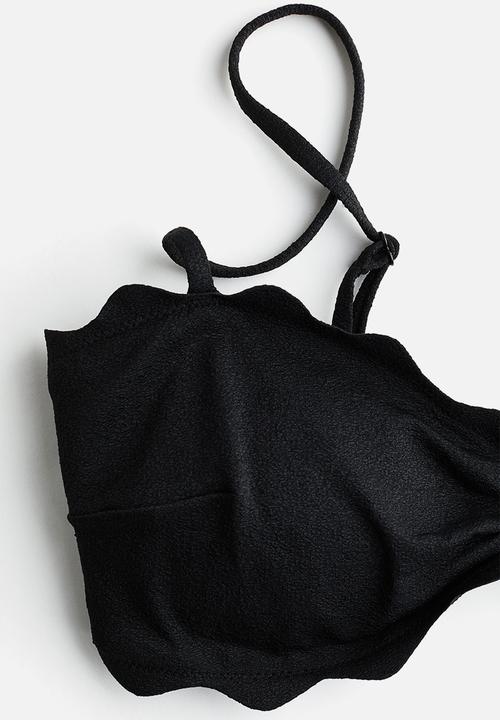 H&M - Padded bikini top - black
