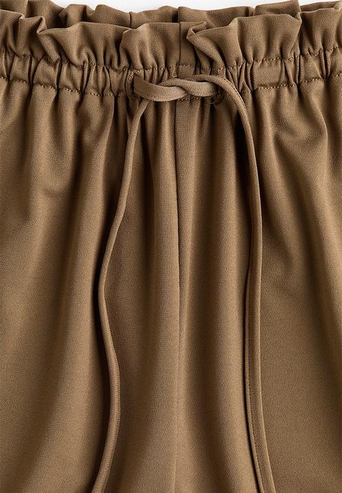 H&M - Jersey balloon trousers - olive green