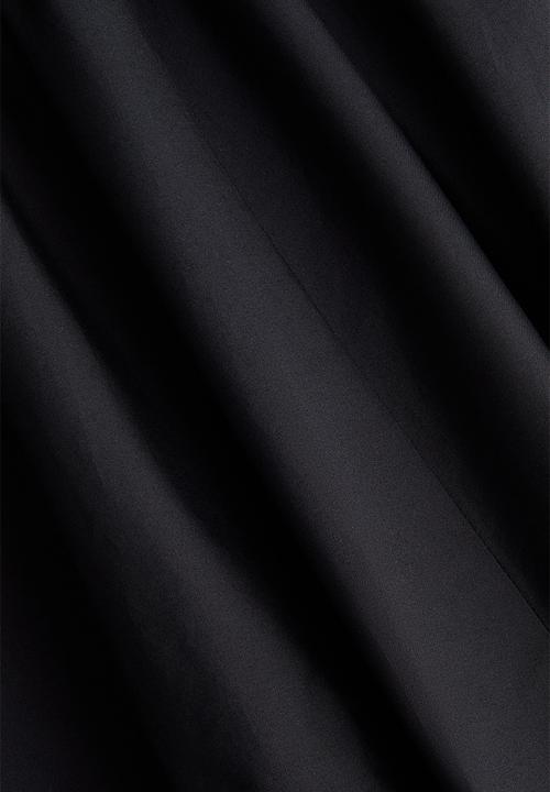 H&M - Smocked-waist skirt - black