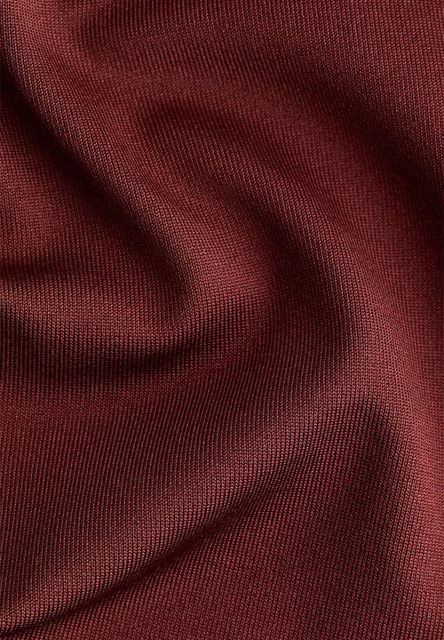 H&M - Tie-detail jersey dress - rust brown