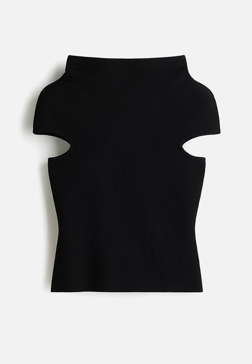 H&M - Turtleneck top - black