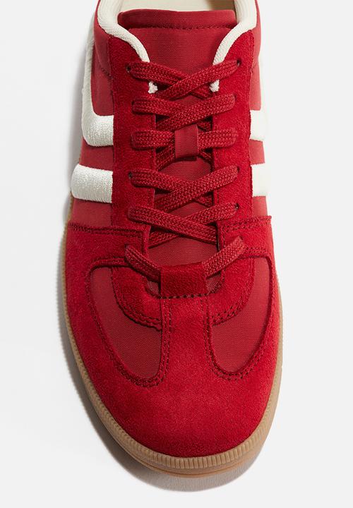 H&M - Trainers - red/white