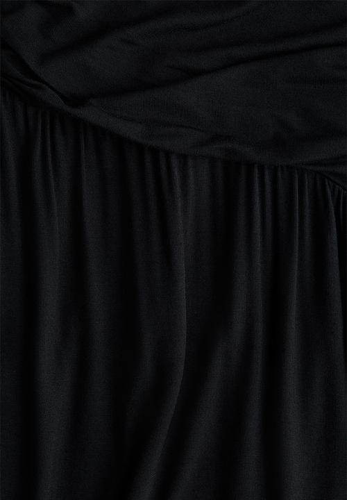 H&M - Viscose balloon trousers - black