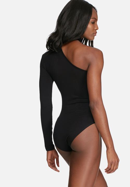 dailyfriday - One shoulder choker bodysuit