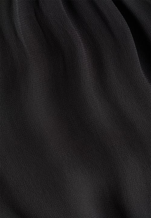 H&M - Lace-detail viscose trousers - dark grey