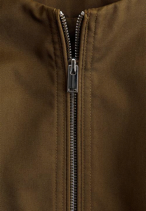 H&M - Twill gilet - dark golden olive