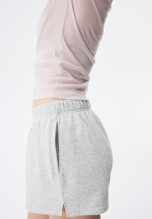 H&M - Sweatshorts - light grey marl