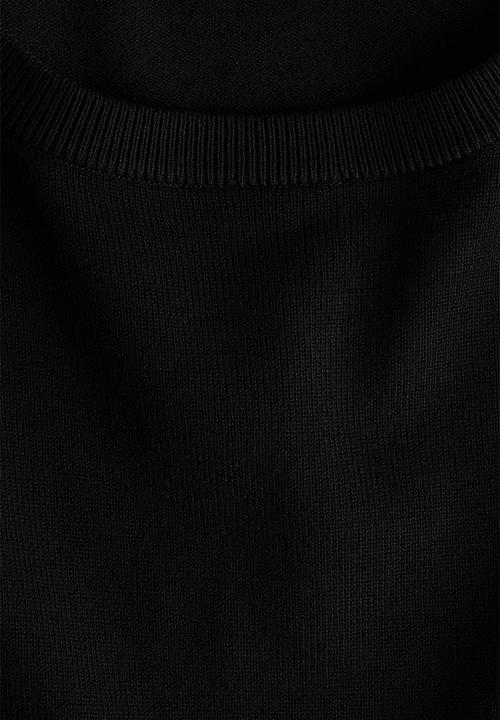 H&M - Fine-knit top - black