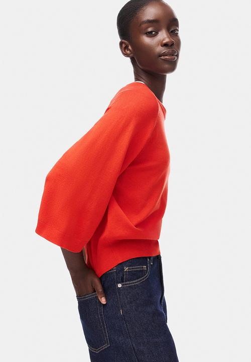 H&M - Fine-knit top - red