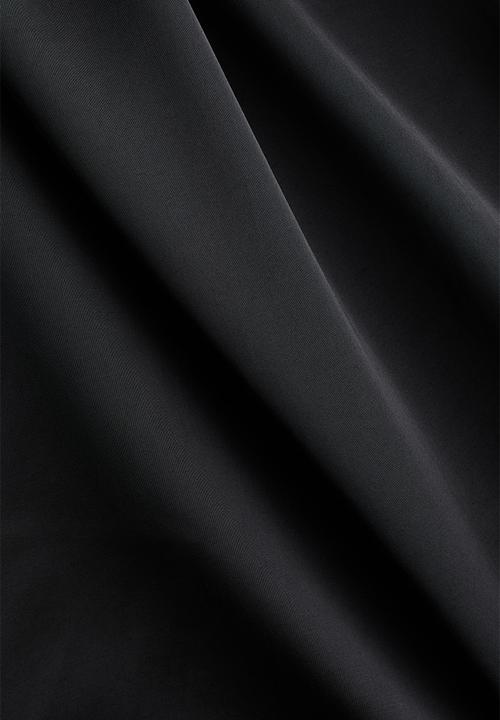 H&M - Satin twill skirt - black