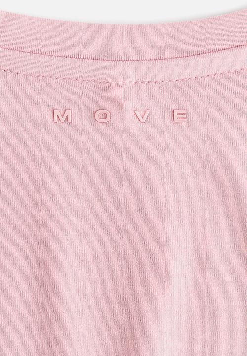 H&M - Boxy-style sports vest top with drymove™ - pastel pink
