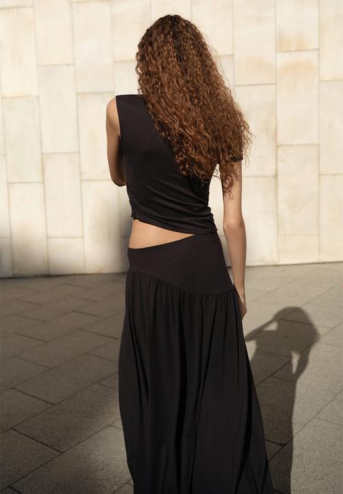 H&M - Layered top - black