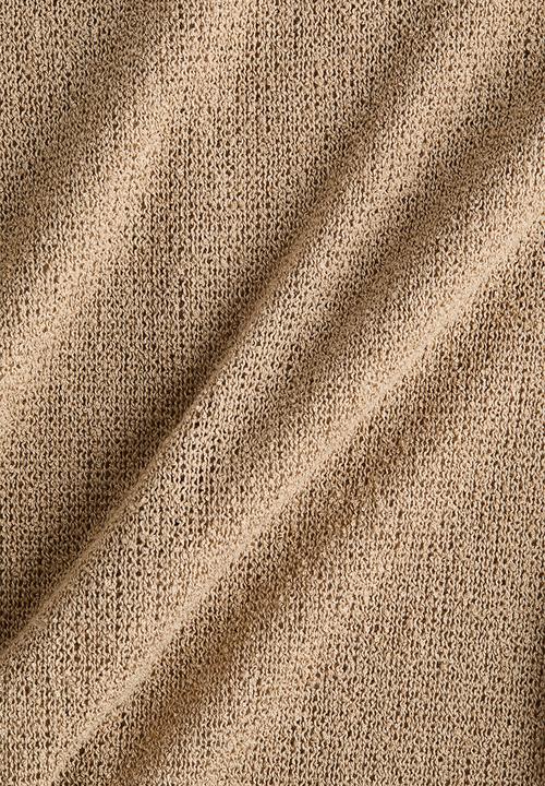 H&M - Tie-detail knitted top - beige