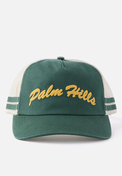 Cotton On - Trucker Hat - Posy Green/Palm Hills