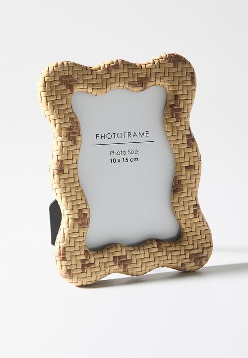 Sixth Floor - Weaving Photo Frame - Natural
